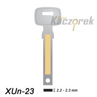 X-Key 008 - klucz surowy - XUn-23